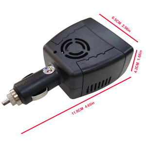 150W 12V <span class=keywords><strong>DC</strong></span> Cắm Xe Tải Biến Tần Đa-Điện Thoại Sạc 2.1A USB Adapter 220V AC Xe Điện Chuyển Đổi Cho Động Cơ Ô Tô - Product Image 5