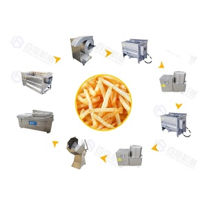Ligne de production de chips de banane semi-automatique de qualité supérieure, pelage de banane, acier inoxydable 304, capacité de 30 à 50 kg/h, stable - Product Image 6