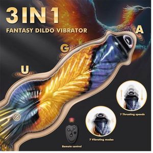 Grand Dildo XXL en forme de Pistolet, Poupée Géante, Serpent Long, Démon, Robot, Grand Dragon, Machine en Caoutchouc, 10 Pouces, Sous-vêtements, Dro, Succion, 4-en-1 - Product Image 3