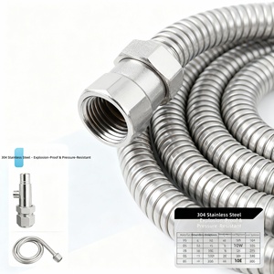 Conduit métallique <span class=keywords><strong>flexible</strong></span> en acier inoxydable SS304 de 4 mm à <span class=keywords><strong>100</strong></span> mm, sur mesure, durable, pour la protection des câbles - Product Image 4
