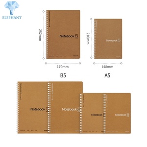 Custom Printing A3 A4 A5 Eco Kraft <b>Blank</b> Book Soft <b>Ring</b> School Ghana Arabic Composition Counter Writing Exercise Note Book - Product Image 6