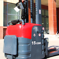 Expédition rapide Gerbeur de chariot élévateur manuel 1tonne 1.5ton 2ton 3M Hauteur de levage Gerbeur semi-électrique Gerbeur de puissance
