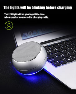 GBPDIA Enceinte Bluetooth portable puissante avec radio, réveil et subwoofer, texture métallique, pour voiture - Product Image 5