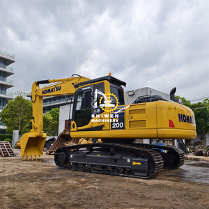 Excavatrice sur chenilles d'occasion KOMATSU PC200 à faible nombre d'heures de fonctionnement, excavatrice minière d'occasion KOMATSU PC200-8 PC200-7 PC200-11 à vendre - Product Image 2