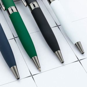 1.0Mm Multi-Color Metal Custom Logo Office Stationery Student Writing Hotel Conference Promotional Business Ballpoint <b>Pens</b> - Product Image 3