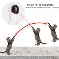 Animal Compagnie Chat Accessoires Intelligent Robot Electrique Interactif Mouvement Poursuite Automatique Jouet Laser