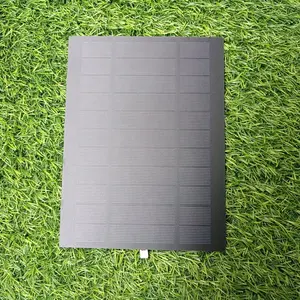 Manufacturer Price Solar Cells Monocrystalline PV Modules PET 4w Small Solar Panel For Camera Mini Mono Solar Panels with Wire