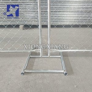 6FT * 8ft 6ft * 10ft 6ft * 12ft mạ kẽm tạm thời Chuỗi liên kết hàng rào bảng cho công trường xây dựng - Product Image 5