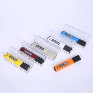 Ph Tester TDS Meter Pen Range 0~9999 PPM Tester Crystal Box