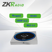 Lector de Códigos QR y RFID de Montaje en Pared con BLE5.3 TCP WG RS485 para Sistema de Control de Acceso
