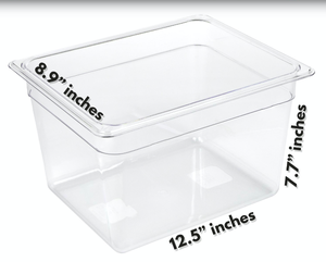 Kit de accesorios Sous Vide de 12 cuartos de galón sin BPA, funda completa para tapa de contenedor, incluye libro de cocina, para servicios de restaurante y hotel - Product Image 2