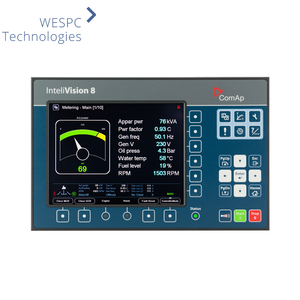 Intelivision 8 máy phát điện điều khiển công nghiệp nhà điều hành bảng điều khiển được trang bị với màn hình màu - Product Image 1