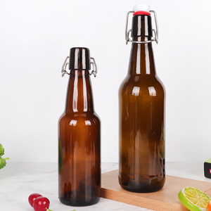 <span class=keywords><strong>Precio</strong></span> de fábrica 2025 Diseño novedoso Tapa acanalada sellada Personalizada 250ml/500ml/1000ml Botella de vidrio con tapa giratoria redonda transparente - Product Image 6