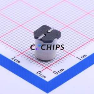 ตัวเก็บประจุแบบไฮบริดของแข็ง-ของเหลวอะลูมิเนียมอิเล็กโทรไลต์ EEHZC1H330XP แบบ SMD, ขนาด D6.3xL7.7 มม. 33uF 20% 50V 110mA-100Hz - Product Image 2