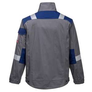 PORTWEST - FR08GRRS Bizflame Ultra chaqueta gris de dos tonos-EAN 5036108308972 ROPA DE TRABAJO RESISTENTE A LLAMAS - Product Image 2