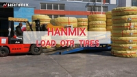 HANMIX OTR pour Chargeurs/Niveleuses/Chariots télescopiques/Grues tout-terrain 11.00R20 12.00R20 12.00R24 13.00R25 14.00R20