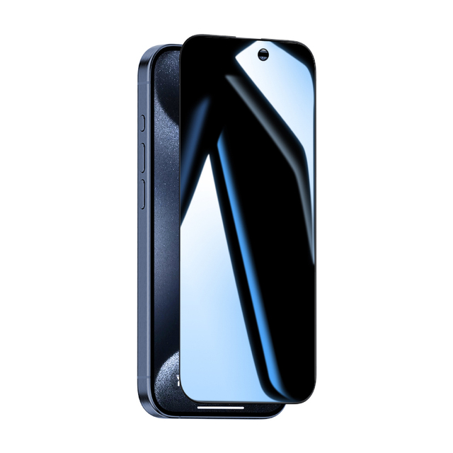 2.5D 0.33mm 9H Mobile Phone Full-screen Privacy Tempered Glass Film Screen Protector for iPhone 12/13/14/15 Pro/pro Max/plus