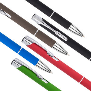 Vente chaude Logo personnalisé Nouveau stylo à bille Click avec une largeur d'écriture <span class=keywords><strong>de</strong></span> 1.0mm Caractéristiques <span class=keywords><strong>en</strong></span> métal et <span class=keywords><strong>en</strong></span> aluminium <span class=keywords><strong>de</strong></span> haute qualité Clip <span class=keywords><strong>de</strong></span> fil - Product Image 2