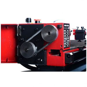 Mini máy tiện C3-350 bán tự động nhà benchtop chế biến gỗ kim loại mini torno Para kim loại - Product Image 5