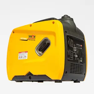 Monofásico 110/220/230V 50/60HZ 2300 vatios 2.5kw Camping portátil inversor generador Generador de gasolina