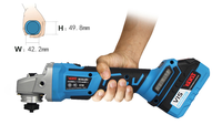 Outils électriques portables 18V / 21V meuleuse d'angle sans fil sans brosse meuleuse d'angle de Machine à couper électrique