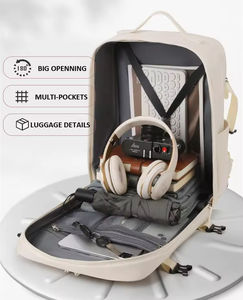 Sac à dos de voyage pour avion <span class=keywords><strong>40x20x30</strong></span>, léger, bagage cabine, approuvé pour le vol, sac à dos imperméable pour ordinateur portable, sac à dos d'affaires - Product Image 5