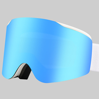 Lunettes de sport sans monture ANLORR pour snowboard, anti-buée, lunettes de ski pour hommes et femmes, logo personnalisé