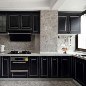 Tiroir de cuisine en bois exquis européen, personnalisé, en métal, avec tout type d'accessoire, tiroir coulissant, rangement - Product Image 5