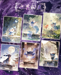 YQ Pokemoned Fan Art Tear-Off Cards Set Surprise Rip Reveal Mystery, Custom Collectible Display TCG Booster Cards Gift Wholesale - Product Image 5