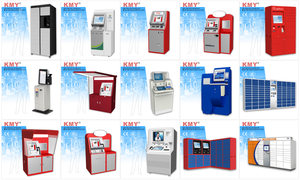 Quiosco Inteligente para Entrega de Paquetes Postales en Exteriores para Estación de Tren, Pantalla Táctil Capacitiva, Pago en Efectivo/Monedas, Certificado CE/FCC/ROHS - Product Image 2