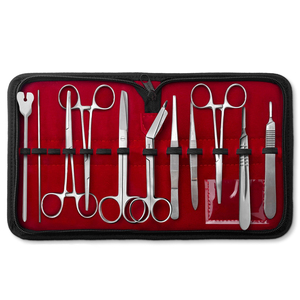 Wholesale Stainless Steel Plastic Surgery <b>Instrument</b> Set Surgical Dissecting Kit Student Minor Training Suture <b>Instruments</b> - Product Image 1
