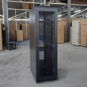 Fully Welded 15u 32u 46u CCTV Metal Server Rack Network Cabinet <strong>Data</strong> Center <strong>System</strong> Server Rack in Stock - Product Image 2