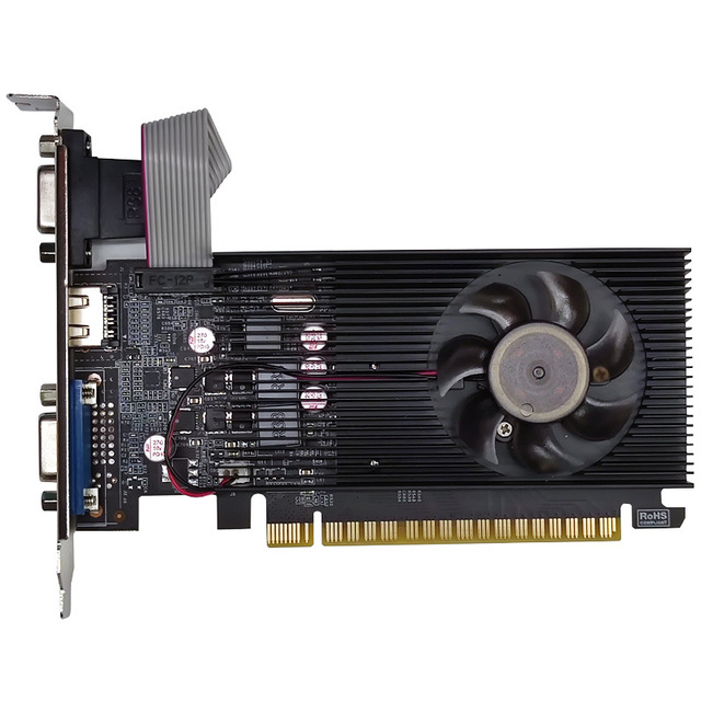 GT730 2GB GDDR5 Half-Height Low-Profile Small Gaming Discrete Graphics Card