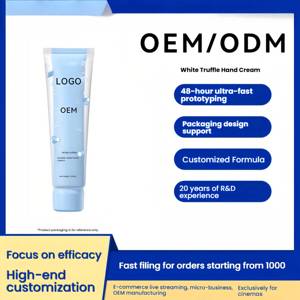 Crème pour les mains OMC à la <span class=keywords><strong>fleur</strong></span> <span class=keywords><strong>d</strong></span>'<span class=keywords><strong>oranger</strong></span> et aux larmes de Job, personnalisée OEM, hydratante, adoucissante, nourrissante, non <span class=keywords><strong>grasse</strong></span>, parfumée - Product Image 1