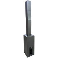 DBK 6x5 inç Kolon Hoparlör, Çift 12 inç Subwoofer'lı, BT Özellikli, Taşınabilir Pasif PA Sistemi (Kilise ve Konser Kullanımı İçin)