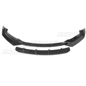 Carbon Fiber G30 Front Lip Body Kit Front Bumper <b>Splitter</b> Lip Spoiler Diffuser Guard Cover for BMW G30 G31 G38 M Sport 2017-2023 - Product Image 5