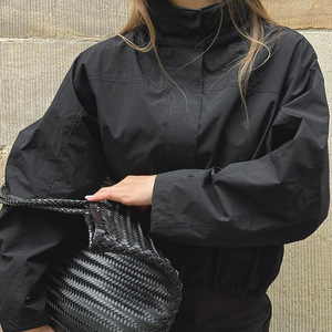 Gabardina de Moda para Mujer, Nueva Colección Otoño/Invierno, Holgada, con Cordón Ajustable, Cuello Alto, Cortavientos para Exteriores - Product Image 5