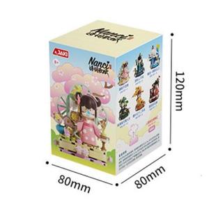 JAKI Jiaqi Building Blocks HK101 Nanxi Poetry Ancient Style Figurine Blind Box DIY Model For Youth 8-13 Years Unisex - Product Image 3