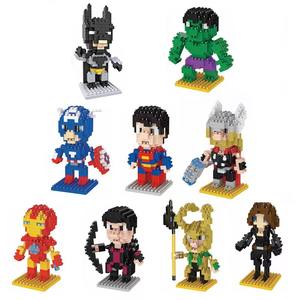 Meilleures ventes : Boîte de 14 styles de briques de construction éducatives Nano de 7,5 cm, thèmes Super-héros, Anpanman, Iron Spider, en plastique ABS, pour tous les âges - Product Image 3