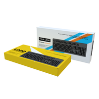 Boîte d'emballage en papier de marque pour souris et clavier d'ordinateur, boîte d'expédition personnalisée pour clavier