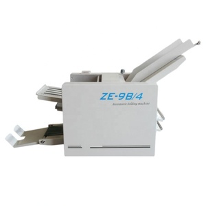 Máquina Plegadora <span class=keywords><strong>de</strong></span> Papel ZE-9B/4, Máquina Automática para Doblar Sobres y Cartas con Contador Digital y Parada Automática - Product Image 4