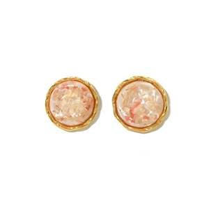 Boucles d'oreilles à clous tendance E250-E190-0701G - Product Image 1