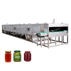 China factory supplier customized food sterilizer bottle pickled cucumber pasteurization machine