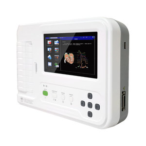 Contec ecg600g elettrocardiografo 12 chì xách tay 6 kênh ECG Máy ekg máy PC - Product Image 1