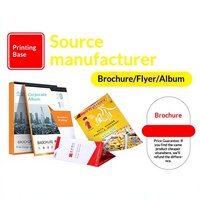 Impression de brochures d'entreprise, livrets promotionnels agrafés, catalogues couleur imprimés offset sur papier cuivré double-adhésif
