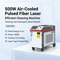 Machine de nettoyage laser à fibre pulsée Bogong 300W 500W 1000W pour la réparation de voitures classiques, l'élimination de la rouille, le nettoyage du bois, pistolets de nettoyage portables