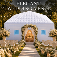 Tente de mariage gonflable commerciale pour événements extérieurs, location de tentes pour mariages et événements