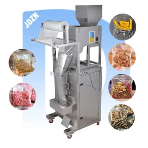 semi automatic chain bucket granule snack jelly chips filling sealing packing machine kidney beans packaging machine