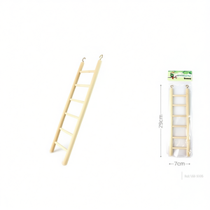 Escalera de Madera con Rejilla para Suministros de Aves - Product Image 2