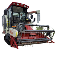 Moissonneuse-batteuse agricole haute performance 140 CV à finition bois pour blé, orge, maïs, soja et graines de thé